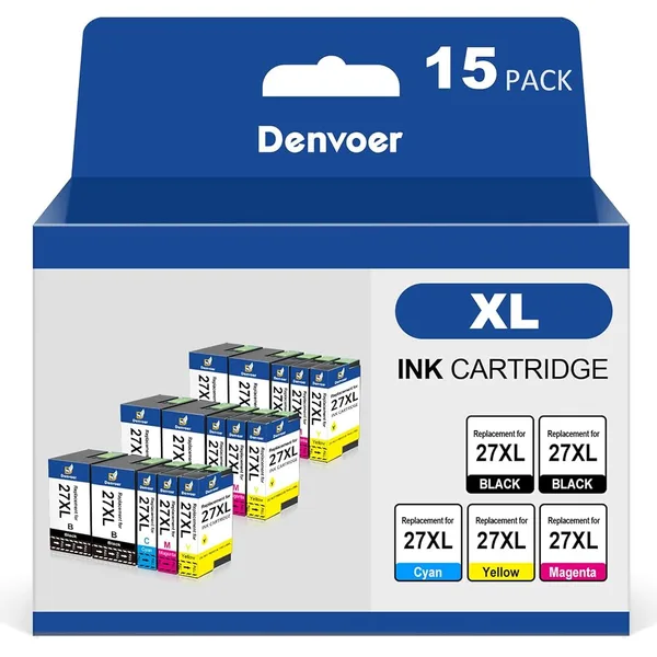 Denvoer Cartouches d'encre 27XL