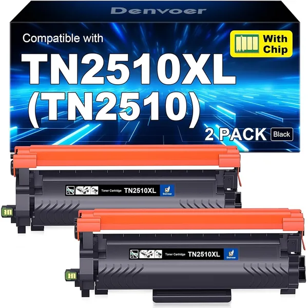 Denvoer Cartouches de toner TN2510XL