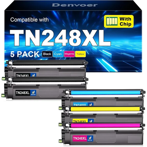 Denvoer Cartouches de toner TN248XL